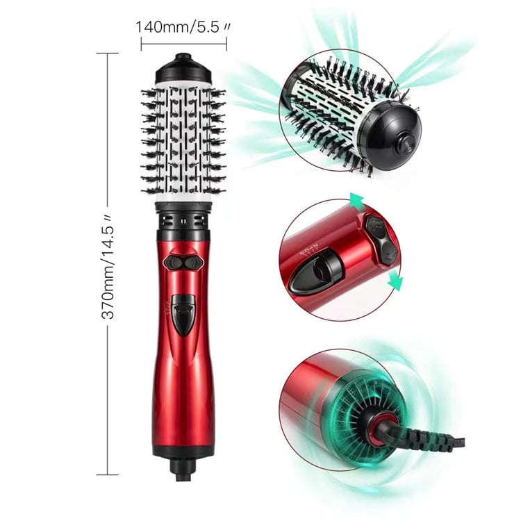 2 in 1 Automatic Rotating Hair Dryer and Volumizer Brush