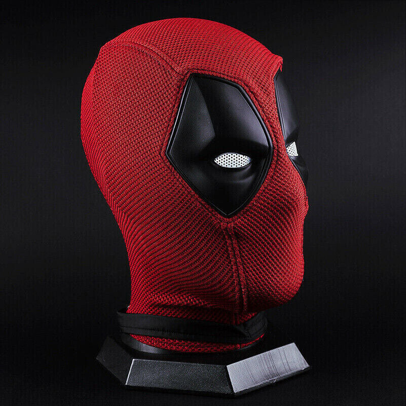 Deadpool Full Face Mask Cos Perspective Superhero Breathable Knit Mask Halloween